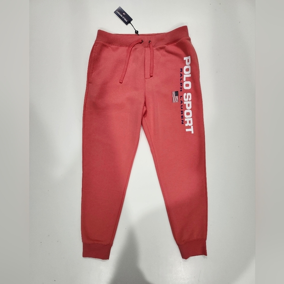 Polo Ralph Lauren Polo Sport Logo Fleece Jogger Athletic Pant Men Size XXL NWT